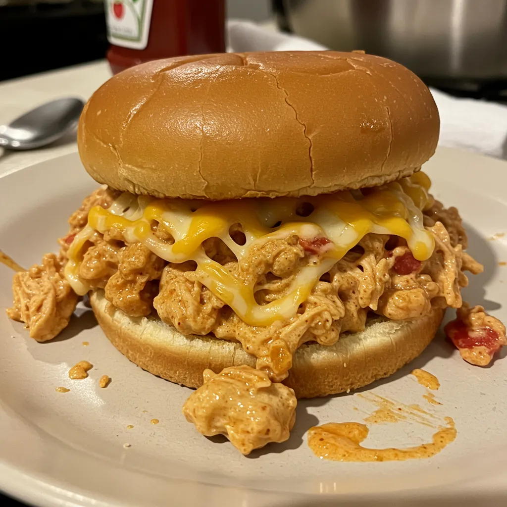 BEST RECIPE for Delicious Cajun Chicken Sloppy Joes - secondary view